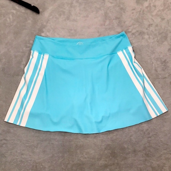 Addison Bay Pants - Addison Bay Blue & White Striped Tennis Skirt Size XL New